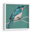 Bosquejo Alado Iv En Teal - Chariklia Zarris | Cuadro decorativo de Canvas Lab