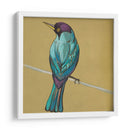 Boceto Alado I En Ocre - Chariklia Zarris | Cuadro decorativo de Canvas Lab