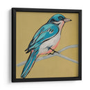 Bosquejo Alado Iv En Ocre - Chariklia Zarris | Cuadro decorativo de Canvas Lab