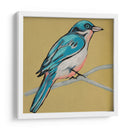 Bosquejo Alado Iv En Ocre - Chariklia Zarris | Cuadro decorativo de Canvas Lab