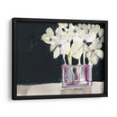 Flores Blancas En Fucsia I - Jennifer Goldberger | Cuadro decorativo de Canvas Lab