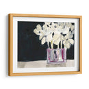 Flores Blancas En Fucsia I - Jennifer Goldberger | Cuadro decorativo de Canvas Lab