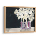 Flores Blancas En Fucsia I - Jennifer Goldberger | Cuadro decorativo de Canvas Lab