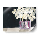 Flores Blancas En Fucsia I - Jennifer Goldberger | Cuadro decorativo de Canvas Lab