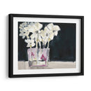 Flores Blancas En Fucsia Ii - Jennifer Goldberger | Cuadro decorativo de Canvas Lab