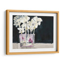 Flores Blancas En Fucsia Ii - Jennifer Goldberger | Cuadro decorativo de Canvas Lab