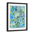 Paisley Azul Y Verde Ii - Regina Moore | Cuadro decorativo de Canvas Lab