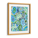 Paisley Azul Y Verde Ii - Regina Moore | Cuadro decorativo de Canvas Lab
