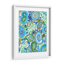 Paisley Azul Y Verde Ii - Regina Moore | Cuadro decorativo de Canvas Lab