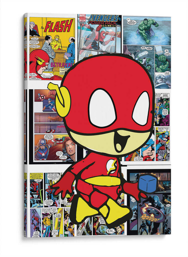Baby Flash - El Pinta Cuadros | Cuadro decorativo de Canvas Lab