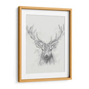 Bosquejo De Alces Contemporáneo I - Ethan Harper | Cuadro decorativo de Canvas Lab