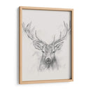 Bosquejo De Alces Contemporáneo I - Ethan Harper | Cuadro decorativo de Canvas Lab