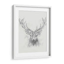 Bosquejo De Alces Contemporáneo I - Ethan Harper | Cuadro decorativo de Canvas Lab