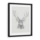 Bosquejo De Alces Contemporáneos Ii - Ethan Harper | Cuadro decorativo de Canvas Lab