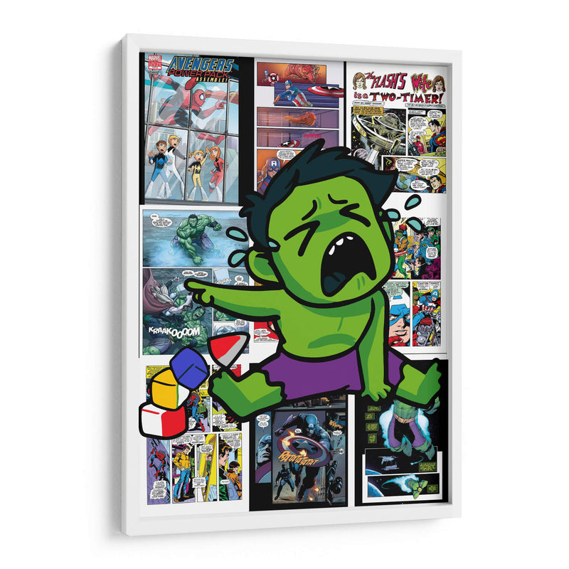 Baby Hulk - El Pinta Cuadros | Cuadro decorativo de Canvas Lab