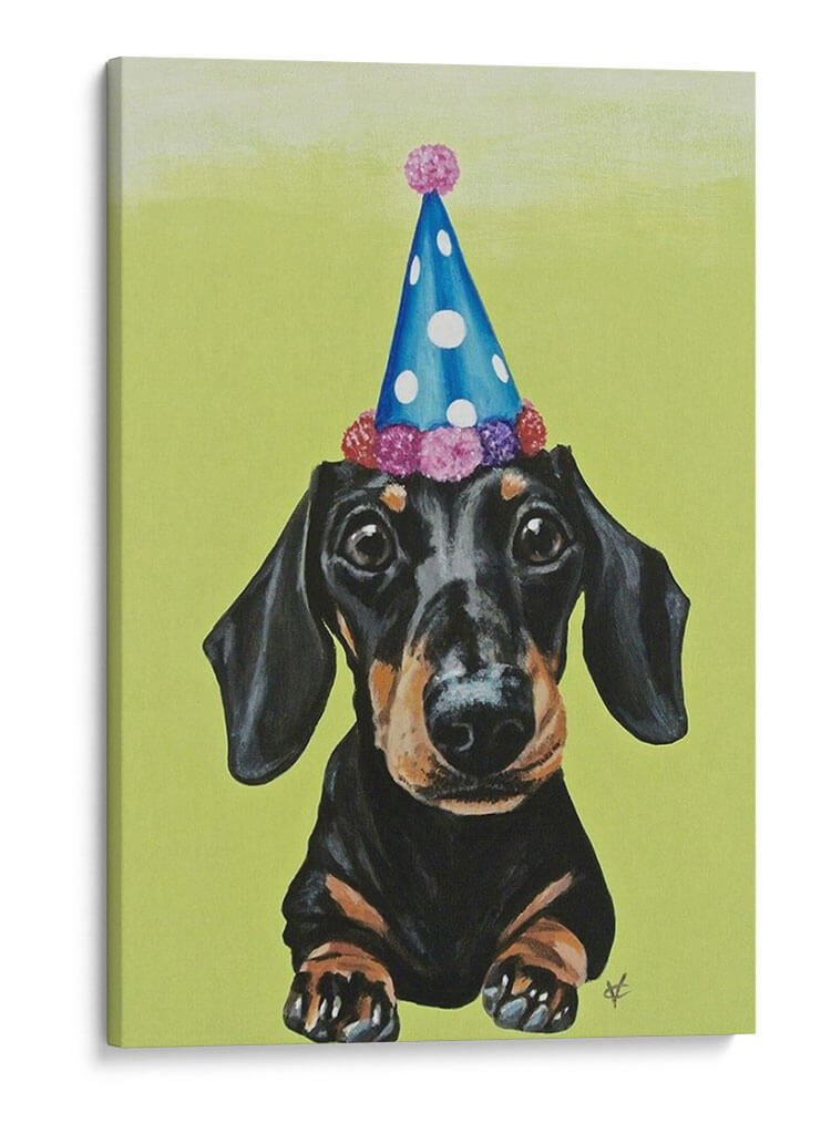 Party Dog Iii - Victoria Coleman | Cuadro decorativo de Canvas Lab