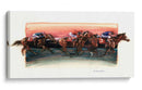 Carrera De Caballos - Bruce Dean | Cuadro decorativo de Canvas Lab