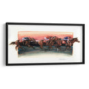 Carrera De Caballos - Bruce Dean | Cuadro decorativo de Canvas Lab