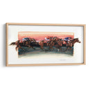 Carrera De Caballos - Bruce Dean | Cuadro decorativo de Canvas Lab