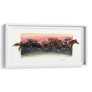 Carrera De Caballos - Bruce Dean | Cuadro decorativo de Canvas Lab