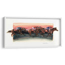 Carrera De Caballos - Bruce Dean | Cuadro decorativo de Canvas Lab