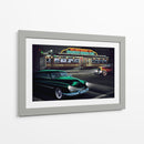 Diners Y Coches Ii - Helen Flint | Cuadro decorativo de Canvas Lab