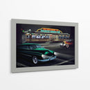 Diners Y Coches Ii - Helen Flint | Cuadro decorativo de Canvas Lab