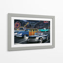 Diners Y Coches Iii - Helen Flint | Cuadro decorativo de Canvas Lab