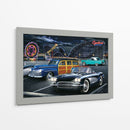 Diners Y Coches Iii - Helen Flint | Cuadro decorativo de Canvas Lab