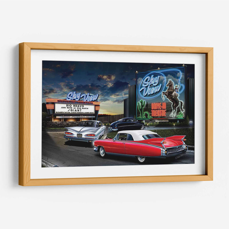 Diners Y Coches Iv - Helen Flint | Cuadro decorativo de Canvas Lab