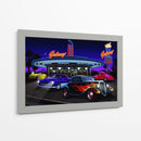 Comensales Y Coches Vii - Helen Flint | Cuadro decorativo de Canvas Lab