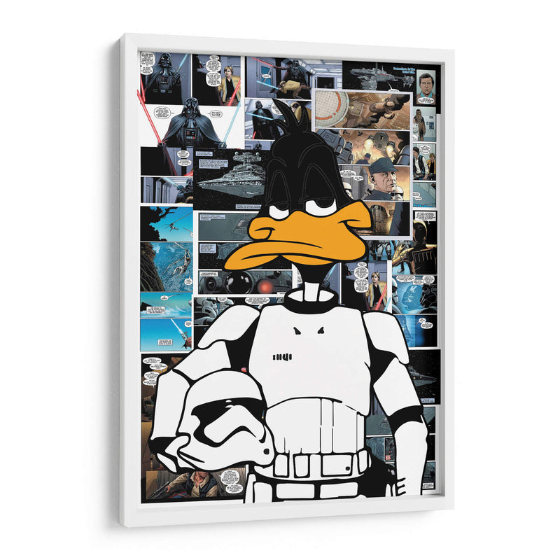Daffy Duck Starwars - El Pinta Cuadros | Cuadro decorativo de Canvas Lab