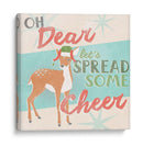 Retro Navidad I - June Erica Vess | Cuadro decorativo de Canvas Lab