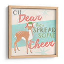 Retro Navidad I - June Erica Vess | Cuadro decorativo de Canvas Lab