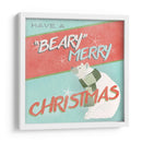 Retro Navidad Ii - June Erica Vess | Cuadro decorativo de Canvas Lab