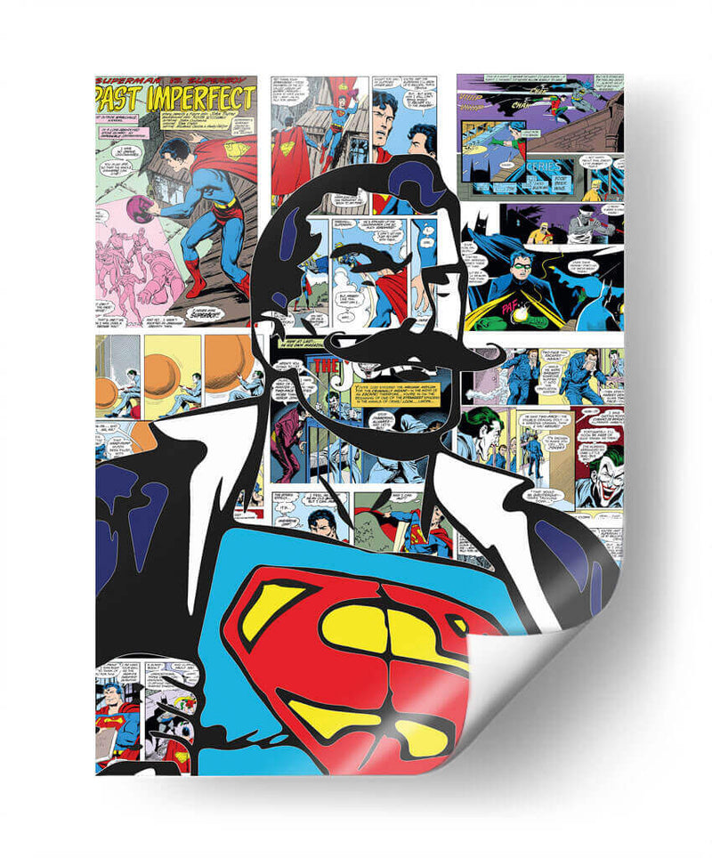 Mexican Superman - El Pinta Cuadros | Cuadro decorativo de Canvas Lab