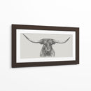 Longhorn Bull - Ethan Harper | Cuadro decorativo de Canvas Lab