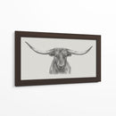 Longhorn Bull - Ethan Harper | Cuadro decorativo de Canvas Lab
