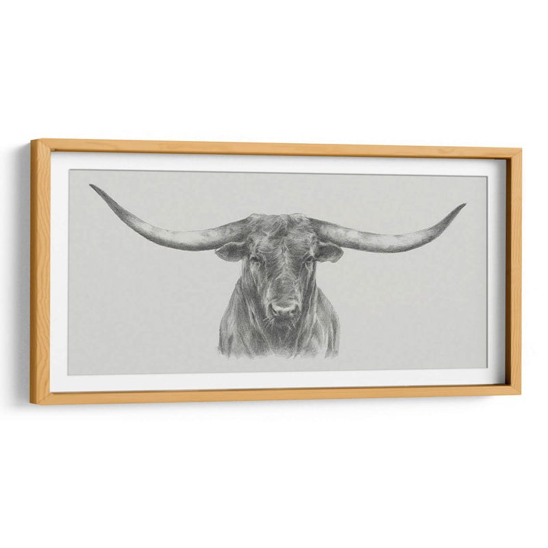 Longhorn Bull - Ethan Harper | Cuadro decorativo de Canvas Lab