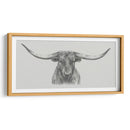 Longhorn Bull - Ethan Harper | Cuadro decorativo de Canvas Lab