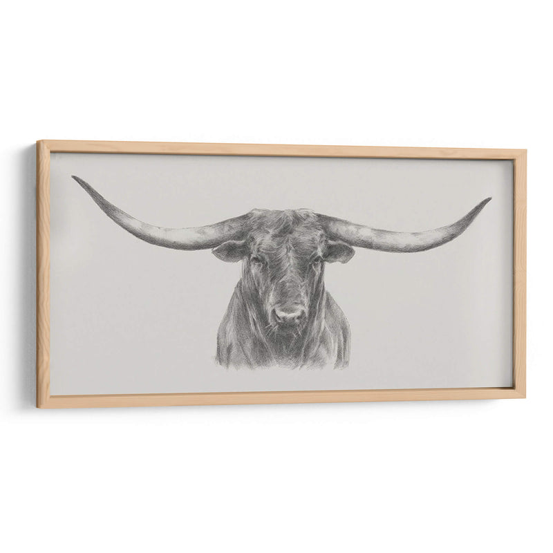 Longhorn Bull - Ethan Harper | Cuadro decorativo de Canvas Lab