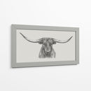 Longhorn Bull - Ethan Harper | Cuadro decorativo de Canvas Lab