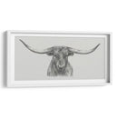 Longhorn Bull - Ethan Harper | Cuadro decorativo de Canvas Lab
