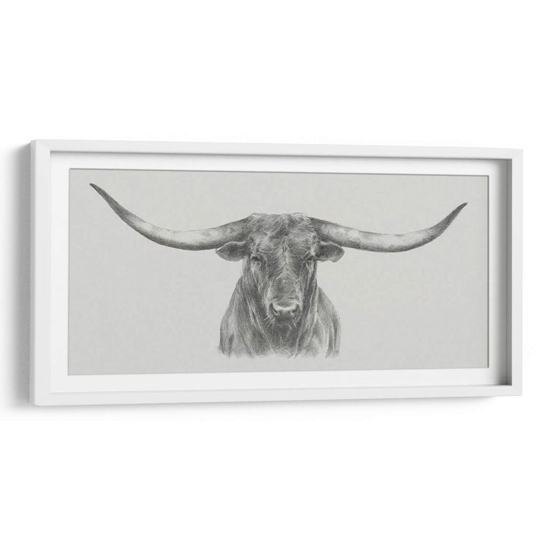 Longhorn Bull - Ethan Harper | Cuadro decorativo de Canvas Lab