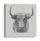 Toro Negro - Ethan Harper | Cuadro decorativo de Canvas Lab