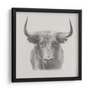 Toro Negro - Ethan Harper | Cuadro decorativo de Canvas Lab