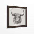 Toro Negro - Ethan Harper | Cuadro decorativo de Canvas Lab