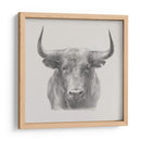 Toro Negro - Ethan Harper | Cuadro decorativo de Canvas Lab