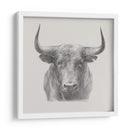 Toro Negro - Ethan Harper | Cuadro decorativo de Canvas Lab