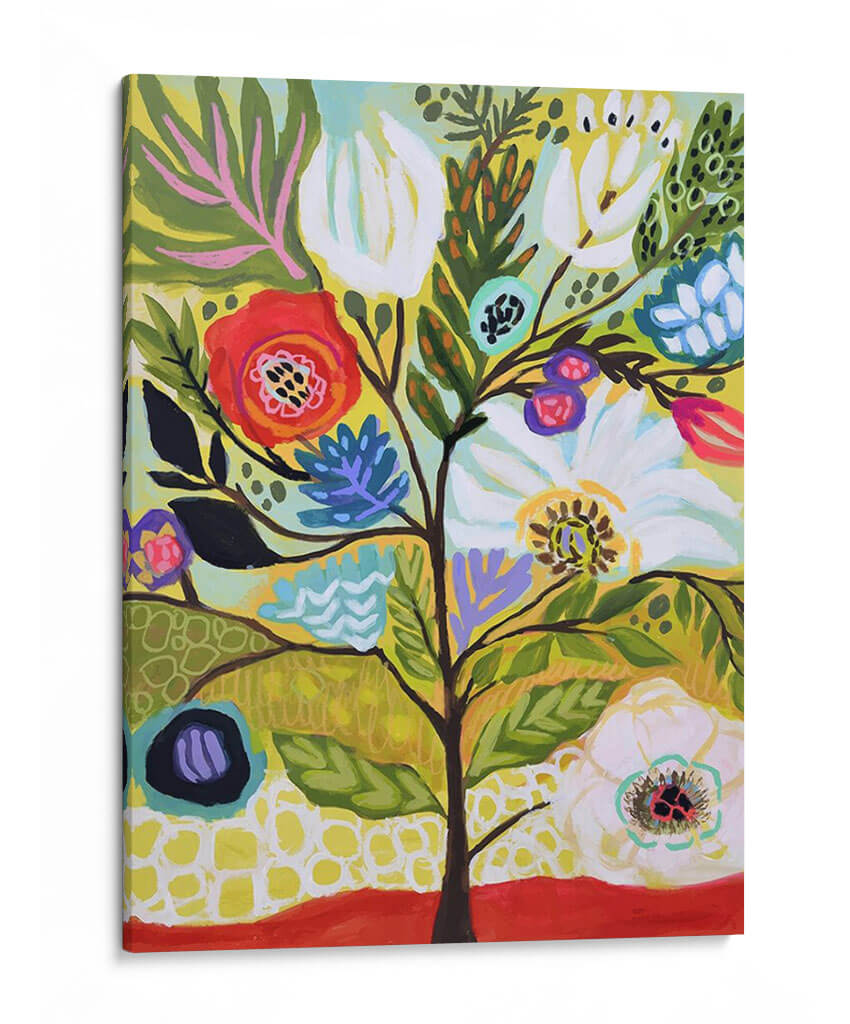 Árbol De Flores I - Karen Fields | Cuadro decorativo de Canvas Lab